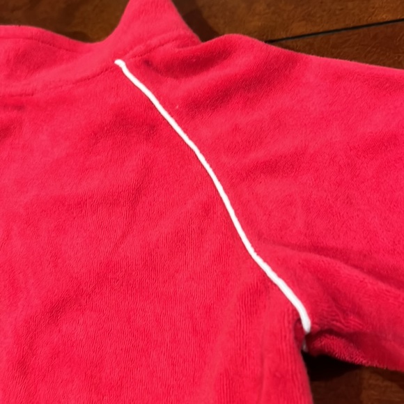 NWT Gymboree Candy Apple Red Piped Terry Zippered Jacket 2004 Size 3 - Picture 9 of 15